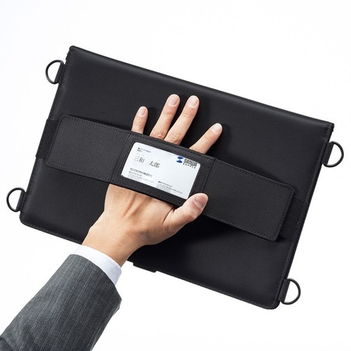 ショルダーベルト付き13型タブレットPCケース