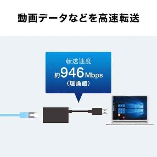 USB3.2−LAN変換アダプタ
