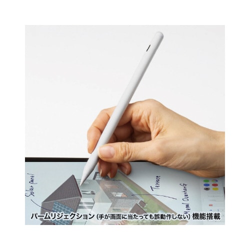Apple iPad専用充電式極細タッチペン