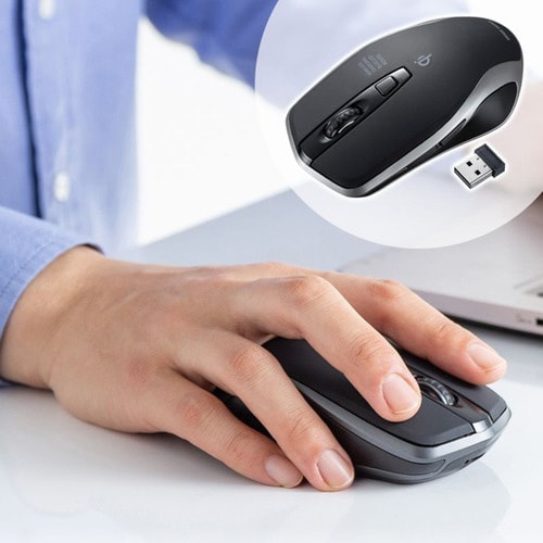 ワイヤレス充電マウス