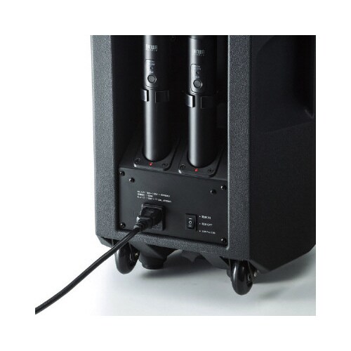 ワイヤレスマイク付き拡声器スピーカー