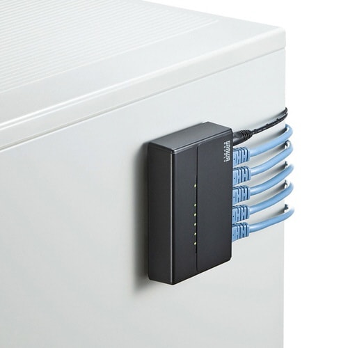 スイッチングハブ(5ポート・マグネット付き)