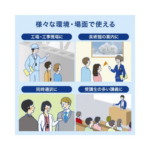 ワイヤレスガイドシステム