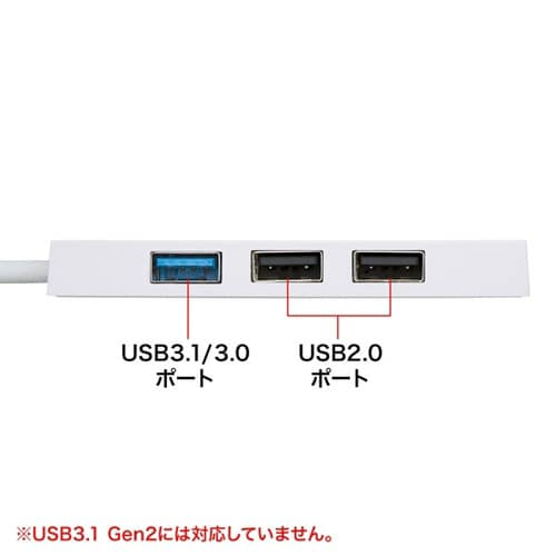 USB Type C コンボハブ(4ポート)