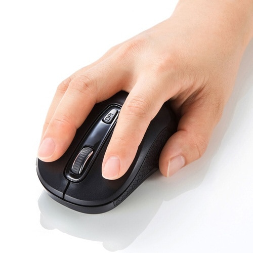 ワイヤレスType−CブルーLEDマウス