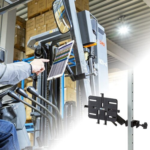 支柱取り付け用タブレットホルダー(2関節)