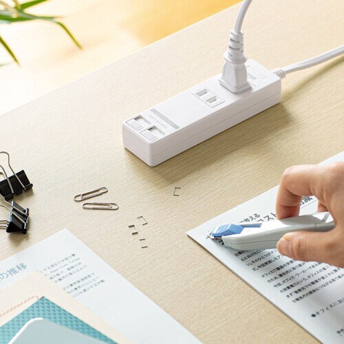 USBシャッター付きタップ