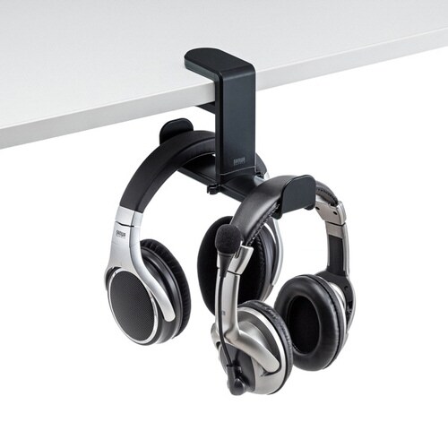 回転式ヘッドホンフック(Wタイプ)