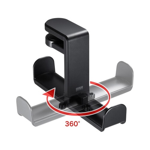 回転式ヘッドホンフック(Wタイプ)