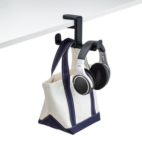 回転式ヘッドホンフック(Wタイプ)