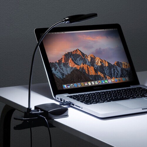 USBクリップ式LEDライト