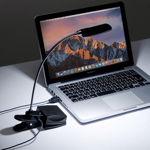 USBクリップ式LEDライト