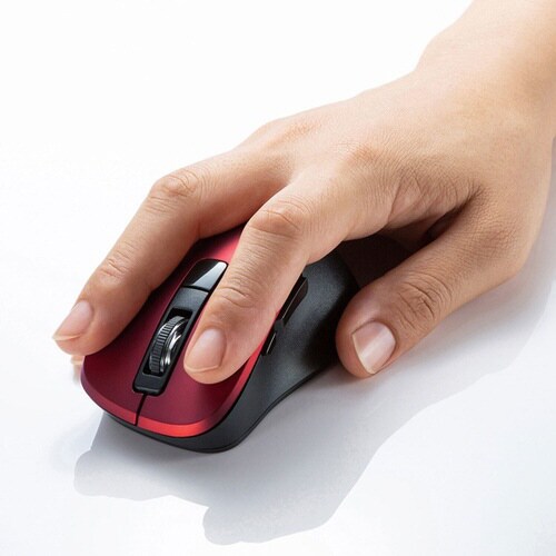 静音ワイヤレスブルーLEDマウス