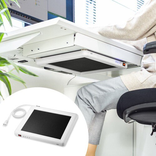 デスクパネルヒーター (取り付け金具付き)