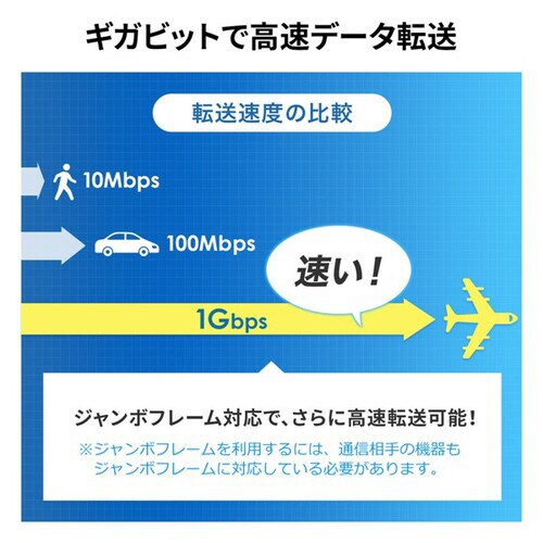 長距離伝送・ギガビット対応PoEスイッチングハブ