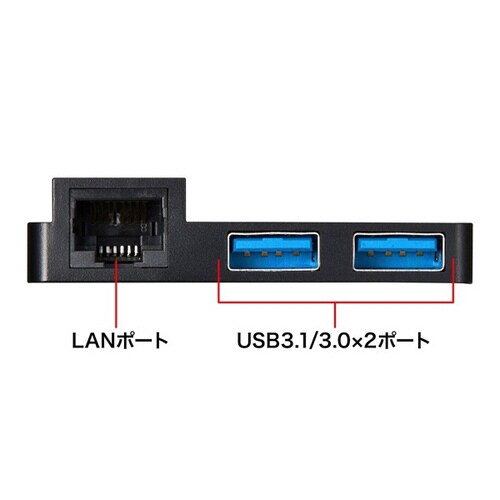 Surface Pro用 USB3.2Gen1ハブ