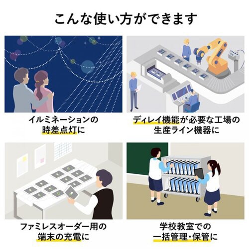 タイマー付きタップ