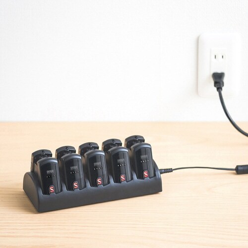 ワイヤレスガイド用充電器(10台用)