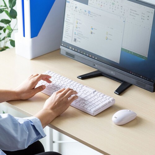 マウス付きワイヤレスキーボード