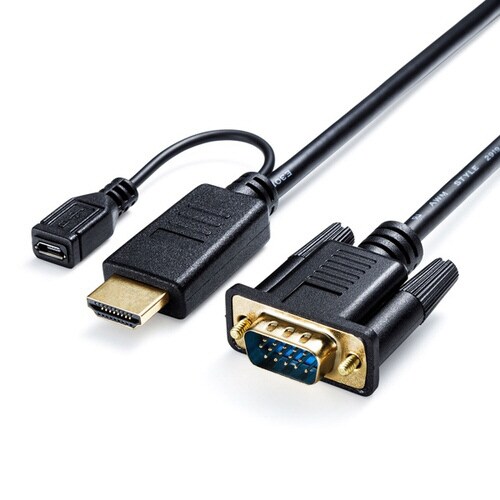 HDMI−VGA変換ケーブル