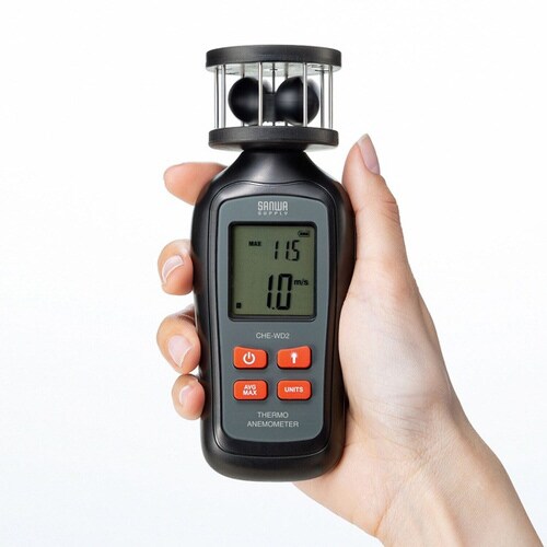 カップ式風速計