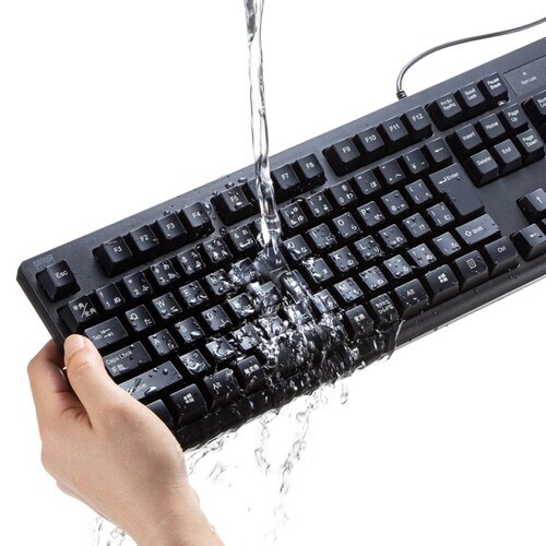 日本語109キーボード 抗菌防水防塵タイプ