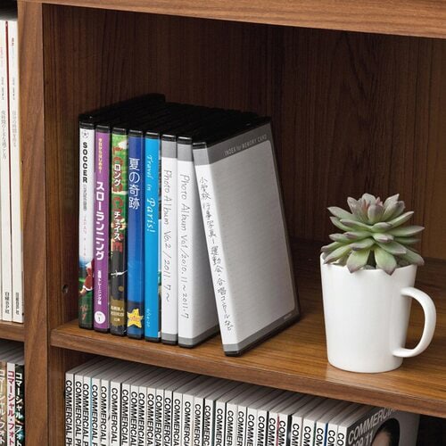 DVDトールケース型メモリーカード管理ケース