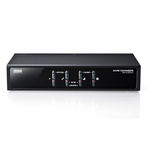 PS/2・USB両対応パソコン自動切替器(4:1)