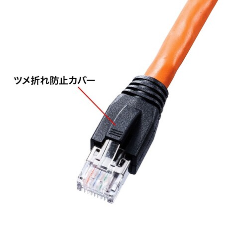 巻取り延長CAT7LANケーブル