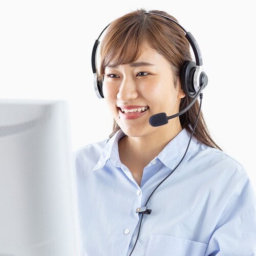 電話用ヘッドセット(両耳タイプ)