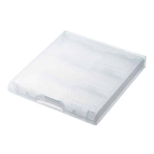 SDカードケース(12枚収納・クリア)