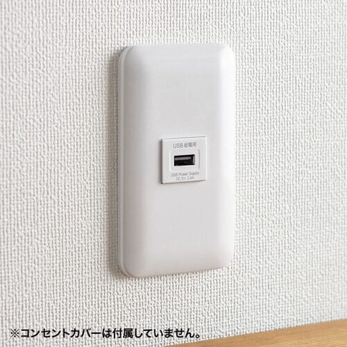 埋込USB給電用コンセント(1ポート用)