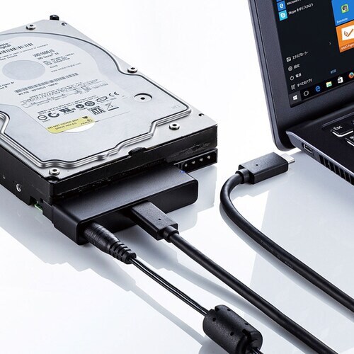 SATA−USB3.1 Gen2変換ケーブル