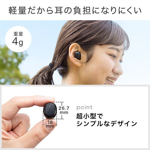 超小型Bluetooth片耳ヘッドセット