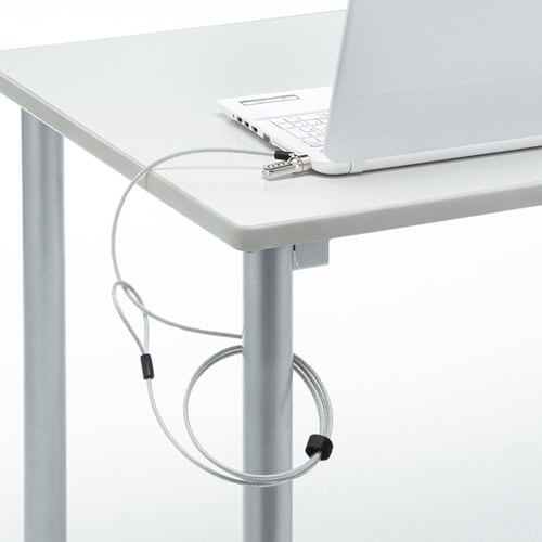 標準スロット対応セキュリティワイヤー・ダイヤル錠