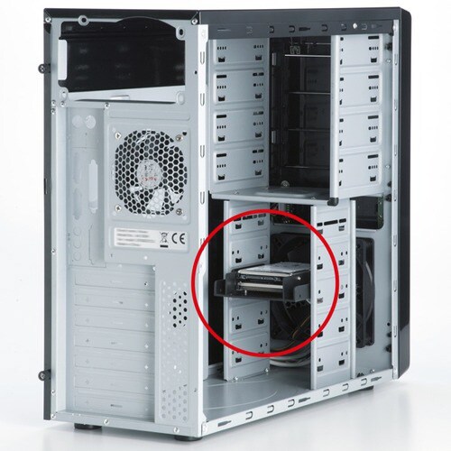 2.5インチHDD変換マウンタ(2台用)