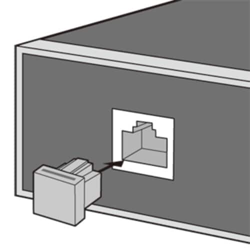 AVジャックキャップ(LANコネクタ用)