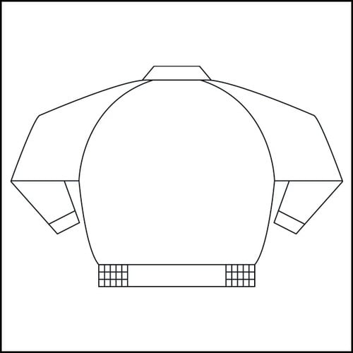 長袖ブルゾン G486 グリーン 5L