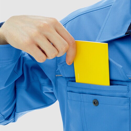 作業服 ブルゾン VE447 上 ネイビー LL