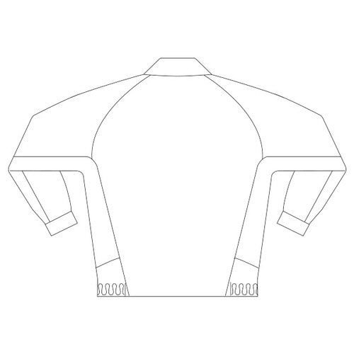 ブルゾン VE663ブルー×ネイビー LL