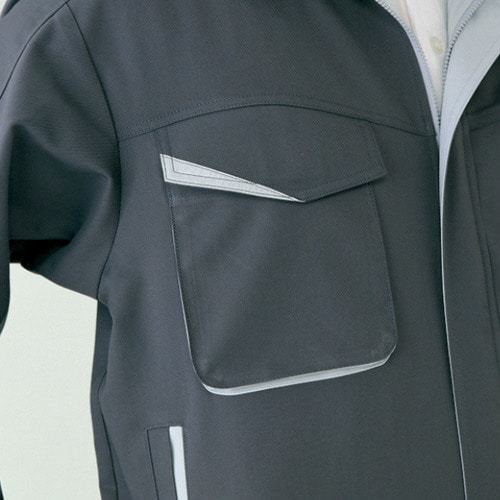 長袖ブルゾン G481 シルバーグレー SS