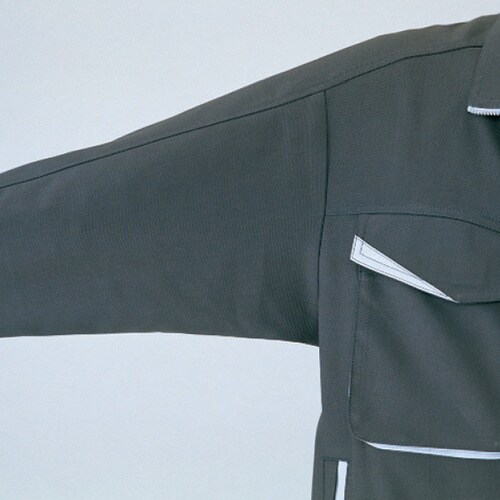 長袖ブルゾン G481 シルバーグレー SS