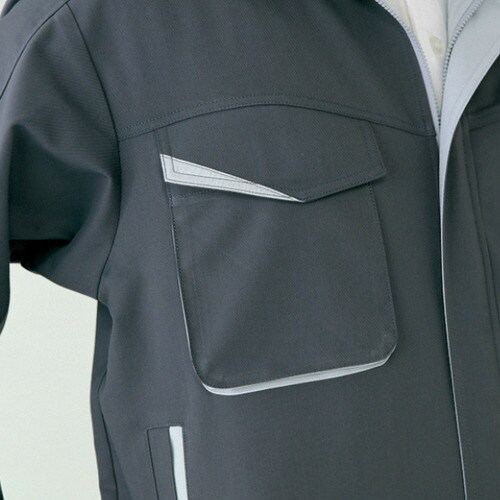 長袖ブルゾン G489 チャコール M