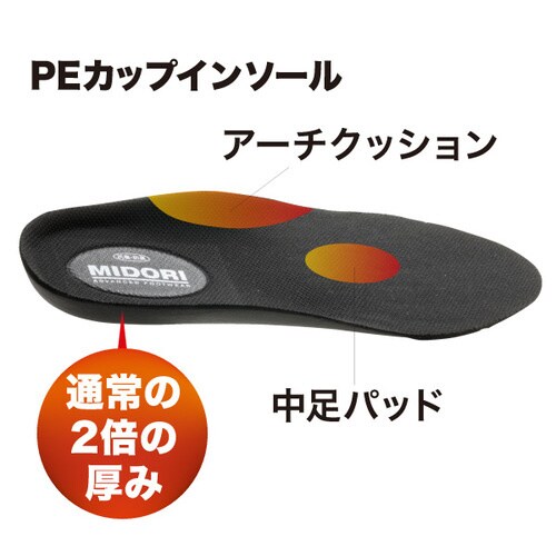 超耐滑底安全靴 中編上靴 HGS520 27.0