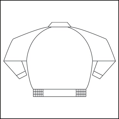 長袖ブルゾン G483 ブルー M