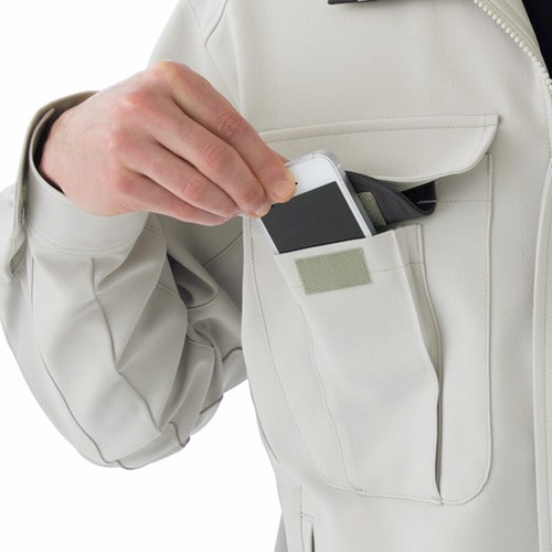 長袖ブルゾン G677 ネイビー 4L