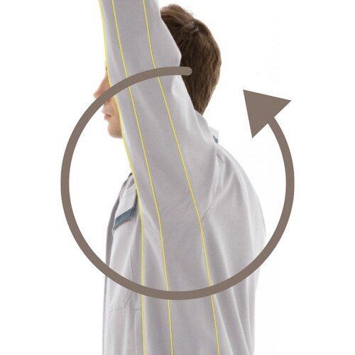 綿100%ブルゾン VE397 ネイビー 5L