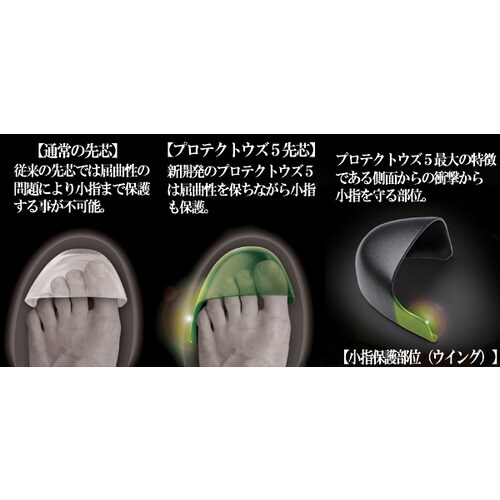 静電安全靴PCF235N静電24.0