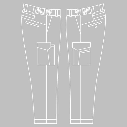 カーゴパンツ VE523Cロイヤルブルー L