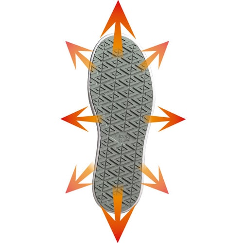 先芯入り超耐滑作業靴 NHF−600 22.5cm